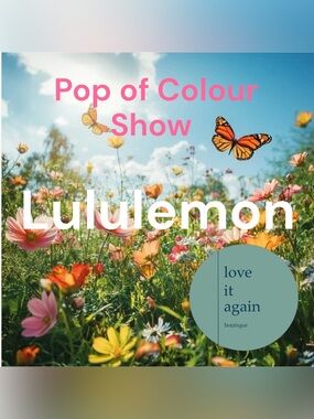 Lululemon LIVE Show!  'Like' this listing to be notified.